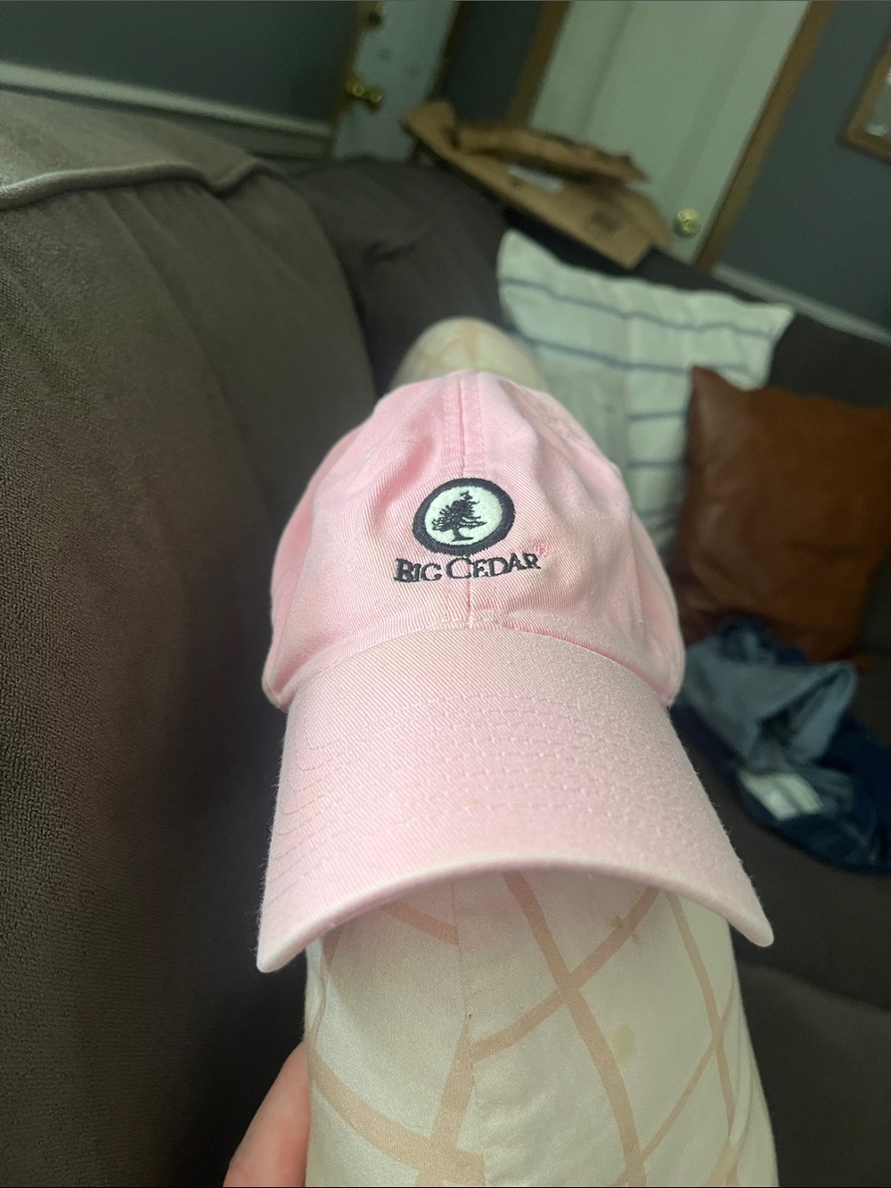 Pink Kids Baseball Cap